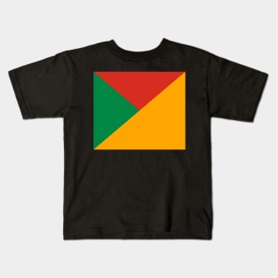 Geometric Vibrant Shapes Kids T-Shirt